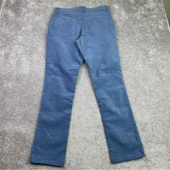 Southern Proper Pants Men’s 30X30.5 Blue Slim Straight Micro Corduroy Preppy - Picture 4 of 12